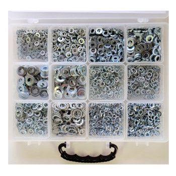 Bofix 226420 doos assortiment 12 vaks revett.en tandveerring