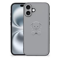 iPhone 16 Plus Hoesje Grijs Baby Olifant