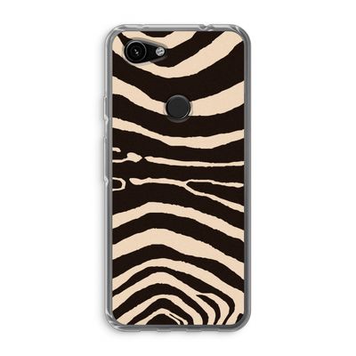 Arizona Zebra: Google Pixel 3a Transparant Hoesje