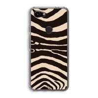 Arizona Zebra: Google Pixel 3a Transparant Hoesje Arizona Zebra: Google Pixel 3a Transparant Hoesje
