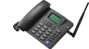 Doro 4100H, IP Phone, Zwart, Handset met snoer