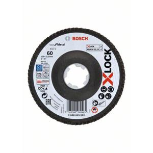 Bosch Accessories 2608619202 Bosch Lamellenschuurschijf Diameter 125 mm Boordiameter 22.23 mm 1 stuk(s)