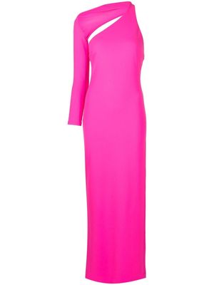 Solace London robe Saren à coupe longue - Rose