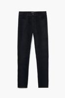 Slim fit denim broek - BLACK - XS