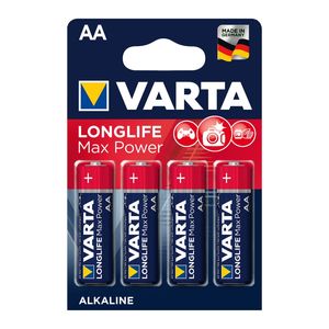 Batterij AA 4X Varta Alkaline Max Power