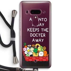 Bento a day: HTC U12+ Transparant Hoesje met koord