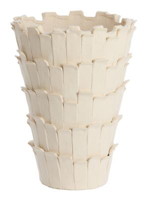 Light & Living Vaas 'Banya' Keramiek, 43cm, kleur Crème