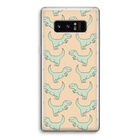 Dinos: Samsung Galaxy Note 8 Transparant Hoesje Dinos: Samsung Galaxy Note 8 Transparant Hoesje