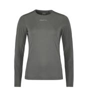 Craft ADV Essence 2 hardloopshirt lange mouw grijs dames