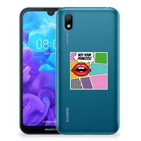 Huawei Y5 (2019) | Sillicone Back Cover | Popart Princess