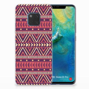 Huawei Mate 20 Pro TPU bumper Aztec Paars