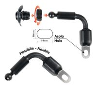 Lampa Opti-Arm flexibele bevestigingsbeugel - thumbnail
