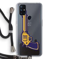 Pew Pew Pew: OnePlus Nord N10 5G Transparant Hoesje met koord