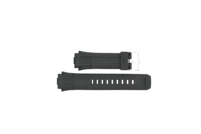 Horlogeband Calypso K5695-1 / K5695-4 / K5695-5 / K5695-6 / K5695-7 / K5695-8 Kunststof/Plastic Zwart 20mm