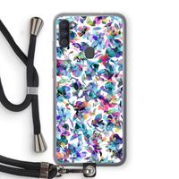 Hibiscus Flowers: Samsung Galaxy A11 Transparant Hoesje met koord
