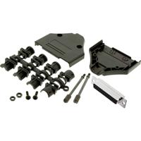 MH Connectors MHDTPPK25HD44FSK D-sub female connectorset 180 ° Aantal polen: 25 Soldeerkelk 1 stuk(s)