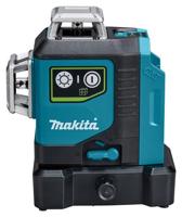 Makita sk700gdx | 12 v max | kruislijn laser groen | 3x 360° | set | 1x 4,0 ah accu - sk700gdx