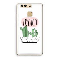 I love cacti: Huawei P9 Transparant Hoesje