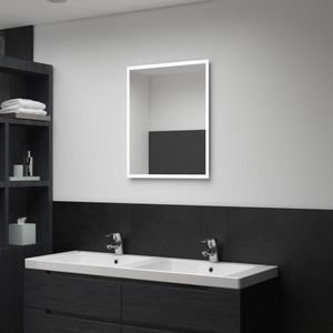 VidaXL Badkamerspiegel led 50x60 cm