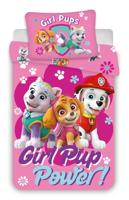 PAW Patrol Dekbedovertrek Girl Pup Power - 100 x 135 cm - Katoen