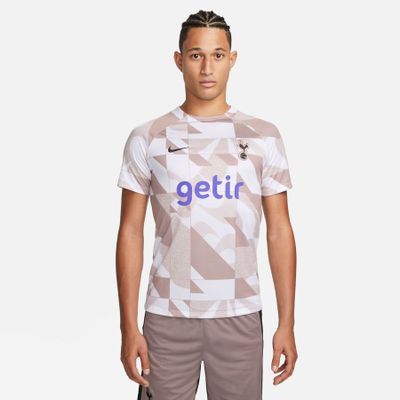 Tottenham Trainingsshirt Dri-FIT Pre Match - Wit/Zwart Tottenham Trainingsshirt Dri-FIT Pre Match - Wit/Zwart