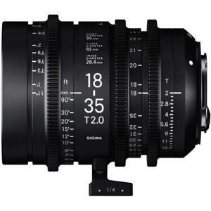 Sigma 18-35mm T2 F/VE Cine High Speed Zoom Line Sony FE Metric