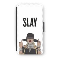 Slay All Day: iPhone X Flip Hoesje Slay All Day: iPhone X Flip Hoesje