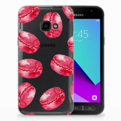 Samsung Galaxy Xcover 4 | Xcover 4s | Siliconen Case | Pink Macarons