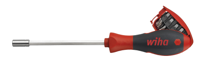 Wiha Magazijnschroevendraaier | 9-delig | sleuf / PH / PZD / torx | 1 stuk - 32901 32901