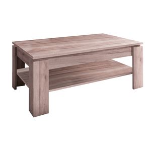 Aboma salontafel met 1 plank donker eiken decor.