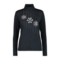 CMP Sweat Dames Pully Nero Mel. 44