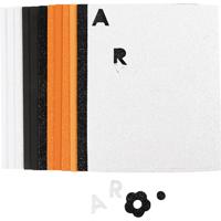 Creativ Company Foam vellen, afm 14x25 cm, dikte 2 mm, halloween kleuren, 12 vel/ 1 doos
