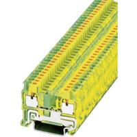 Phoenix Contact 3209536 Aardklem 3-etages 5.2 mm Snelaansluiting Groen, Geel 1 stuk(s) Piece