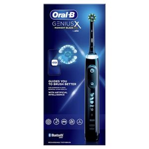 Oral-B Genius X - Special Editie - Zwart - Elektrische Tandenborstel - 1 Handvat en 1 opzetborstel