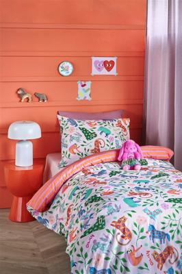 Oilily Happy Zoo Kinderdekbedovertrek Multi