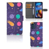 Motorola Moto E32 | Moto E32s | Wallet Case | met Pasjes | Space