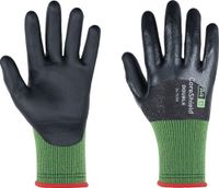 Honeywell Snijbestendige handschoen | maat 7/S zwart/groen | PSA-categorie II | EN 388 / EN 420 | 10 paar - 24-7D28B-7/S 24-7D28B-7/S