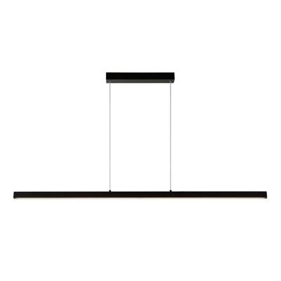 Artdelight Strakke hanglampKondora 2 S zwart 118,5cm - HL KONDORA-120 ZW