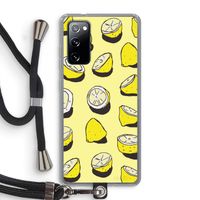 When Life Gives You Lemons...: Samsung Galaxy S20 FE / S20 FE 5G Transparant Hoesje met koord