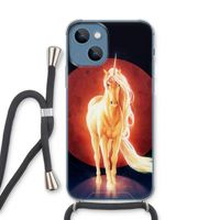 Last Unicorn: iPhone 13 Transparant Hoesje met koord