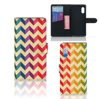 Samsung Xcover Pro | Telefoon Hoesje | Zigzag Multi Color