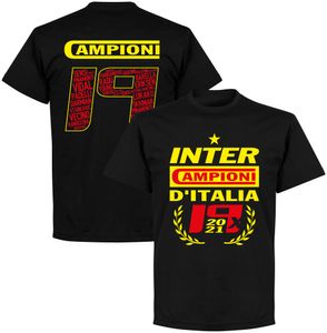 Inter Milan Campioni 19 Kampioens T-Shirt 2021