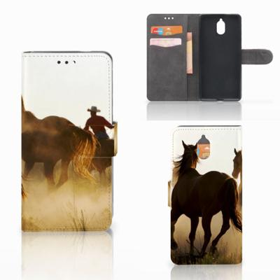 Nokia 3.1 (2018) | Telefoonhoesje | Met pasjeshouder | Design Cowboy