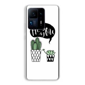 Hey you cactus: Xiaomi Mi Mix 4 Transparant Hoesje