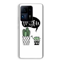 Hey you cactus: Xiaomi Mi Mix 4 Transparant Hoesje