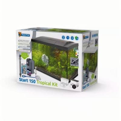 Superfish Start 150 Tropical Kit Zwart - Complete Aquariumset Energiezuinige LED