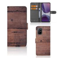 OnePlus 8T | Book Style Case | Old Wood