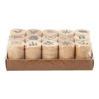 Creativ Company Deco art stempels kerst, 15dlg.