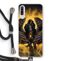 Pegasus: Samsung Galaxy A70 Transparant Hoesje met koord