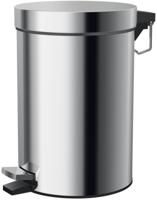 Ideal Standard Iom afvalemmer vrijstaand Chroom